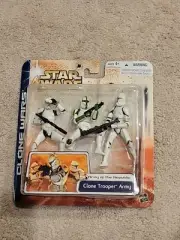 Star Wars Clone Wars Clone Trooper Army (Green)