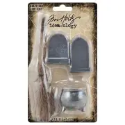 2 Pack Tim Holtz Idea-Ology GraveyardTH94337