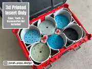 Orbital Sander 6" Disc Storage Insert for Milwaukee Packout (Insert Only)