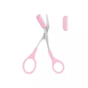 Shears Brow Shaping Grooming Scissors Eyelash Thinning Eyebrow Trimmer Pink