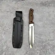Woodsman Bush Knife Field Mountain Man Survival Fixed Blade A8 Steel Hunting
