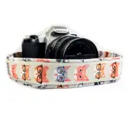 Spectacular Cats Camera Strap -Cute Cat Camera Strap -Double Padded Comfortable