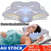 Memory Foam Cervical Pillow Anti Snore Release Pain Back Neck Support 62*41CM WD