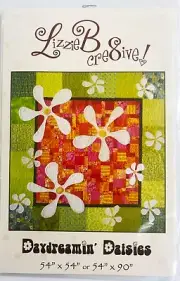 Dreamin' Daisies applique quilt pattern by Lizzie B Cre8tive