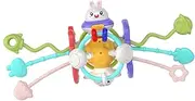 Activity Cube, Fine Motor Skill Animal Cube, Play Center, Travel Toys, Early Learning Activities for Kids 3 Month+
