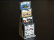 Nintendo DS 3DS Mini Game Display Tower Tiered Cartridge Case Trophy Stand