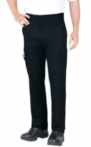 New Dickies Mens EMT Stretch Black Tactical WorkPants-Size 34UL x 28 - 2112377BK