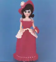 TD Creations CROCHET PATTERN for 15" Doll -779 FRANCESCA Collectable Doll Series