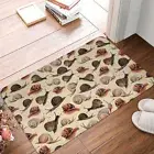 Snails Kitchen Carpet Forest Animal Living Room Mat Welcome Doormat Home Decor