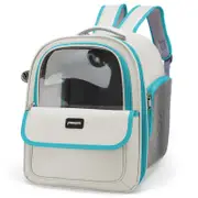 GGP Green Pet Carrier Backpack Space Capsule Design For Cats & Small Dogs
