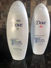 Dove Advance Care Sheer Moisture Shampoo - Lot Of 2 -12 OZ