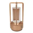 HG (Rose Gold)Portable Cordless Touch Led Table Lamp 3 Color Temperatures Infini