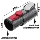 Cordless Vacuum Cleaner Robotic Adapter Converter Tool ABS For Dyson V7 V8 V10