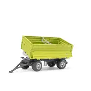 Bruder Licensed 1:16 Scale Fliegl Three Way Tipping Trailer With Removable Top