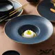 北歐風格玉麒麟西餐陶瓷金邊盤子牛排盤飯碗盤子家用餐具碗筷套裝
