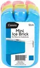 6-10 Hour Mini Ice Bricks, 12 Cm Length (Pack of 3), Cassia