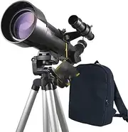 Hd Durable Astronomical Telescope Traveler Introductory Student High-Capacity Portable Astronomical Mirror Star Moon Cle