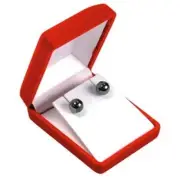 144 Pieces Red Velvet Large Earring or Pendant Display Packaging Gift Boxes