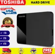 Toshiba 4TB External Hard Drive HDD Portable Canvio Ready SuperSpeed USB 3.2