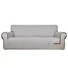 PureFit Reversible Quilted Sofa Cover, Water Resistant Slipcover Furniture Pr...