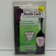 The Bottle Lock Customizable Combination Lock Fits Most Wine And Liquor Bottles