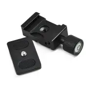 For Benro for SWISS Camera Tripod Mount Quick Release Plate 1/4 Inches Alloy