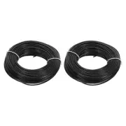 20AWG Gauge Stranded Hook-Up Wire PVC Tinned Copper Wire 30m/100ft Black