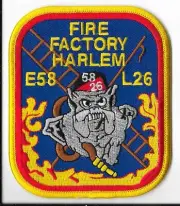 New York Fire Department (FDNY) Engine 58/Ladder 26 Patch V3