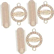 [COHEALI] 3sets Pendant Diy Charm for Jewelry Making Elegant Connection Diy Charms for Necklace Earring Keychain 20pcs*3
