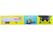 1/25 Scale Model Kit AMT Fruehauf FB 40' Refrigerated Trailer Watkins Motor L...