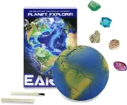 Earth Planet Explore Dig Kit Toy of Solar System, Mining Archaeology Toy