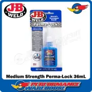 JB Weld Perma-Lock 36mL Blue Medium Strength Threadlocker Thread Lock 24236