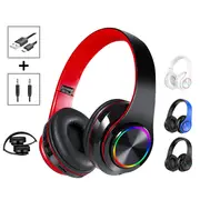 Wireless Headphones Bluetooth Noise Cancelling Stereo Earphones Over Ear Headset