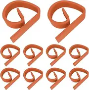Tablecloths Table Clips, 10X Colorful Small Table Clips, Anti Slip Table Cover Clips, Clear Picnic Tablecloth Clips, Tablecloth Holder Clip, Easy to Use, Portable for Picnics, Buffets, Dinners