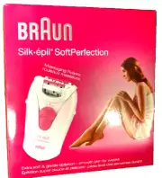 BRAUN Xelle Silk-Epil Epilator W/ Accessories