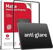 Ambison [2Pack Matte Glass Screen Protector Compatible with iPad Pro 11 2022, Writing Smooth/Anti Glare, Reduce Nib Wear, Fingerprint Free for iPad Pro 11 /iPad Air 5/iPad Air 4th Generation
