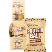 Macro Mike Protein Ball Cookies & Cream 12x40g