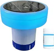 Pool Clorination Float, Solar Swimming Pool Chlorination, Adjustable Release Chlorinator, Easy Opening Dispensing Device for Hot Tub Spa