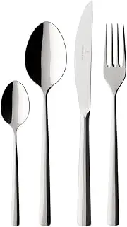 [Villeroy & Boch] Piemont, Cutlery Set for up to 6 People, 24 Pieces, Stainless Steel