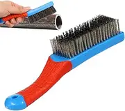 Wire Brushes | Steel Wire Brush | Brass Wire Brush | Wire Cleaning Brush | Wire Brush Set Efficient Results for Stainless Steel Dirt, Rust