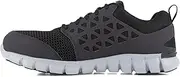 [Reebok] Men's Rb4041 Sublite Cushion Safety Toe Athletic Work Shoe Black