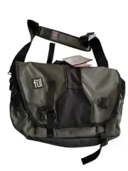 Ful Black Padded Protective Laptop Computer Messenger Shoulder Bag 19"