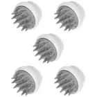 5 Pack Shampoo Brush Hair Exfoliate Scrub for Scalp Scrubber Dandruff