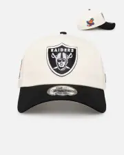 [New Era] New Era Oakland Raiders 'Nfl City Originals' 9forty A-frame Snapback Chrome White/otc - Size ONE ONE Chrome White/Ot