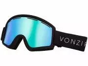 VonZipper Black Satin/Wild Stellar Chrome Cleaver Snowboarding Goggles S2545