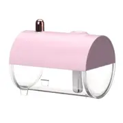 250Ml Ultrasonic Air Humidifier Led Lamp Diffuser Purifier Mist Maker Atomizer Pink Color
