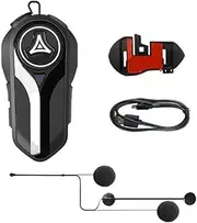 Birfcek BT5.0 Motorcycle Headset Intercom Interconnection Outdoor Riding Waterproof Half Helmet Headset with Noise Reduction
