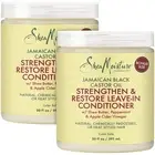 SheaMoisture Leave-In Conditioner, Strengthen & Restore with Jamaican Black Cast
