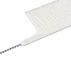 (White)Hair Highlight Comb Hair Salon Hair Dye Professional Comb Hair Style AU