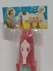 Vintage Cap Rocket Space Launch Toy SpaceShip SpaceMan New Old Stock * Astronaut